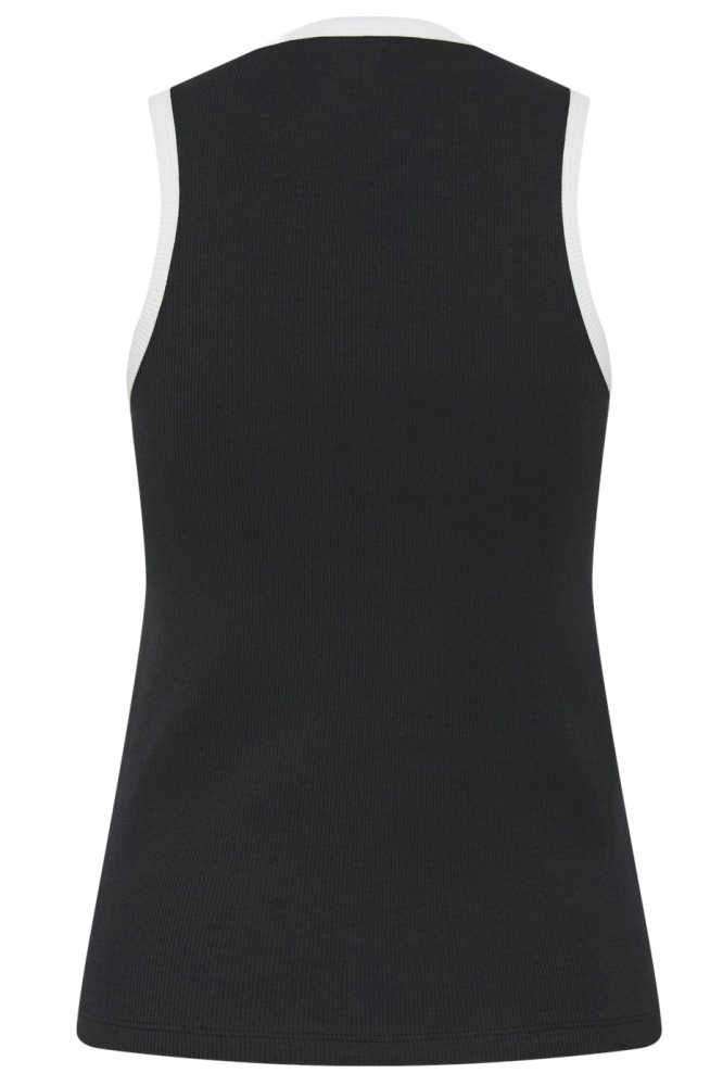 PCMAY BOXER TANK TOP JRS NOOS BC 17154480 Black/WHITE CONTRAST
